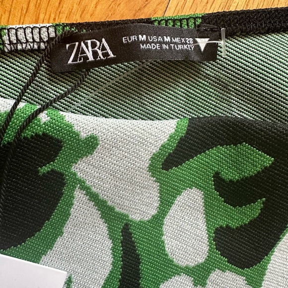 ZARA One Shoulder Crop Top - Picture 5 of 6